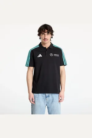 adidas Tričko adidas Mercedes - Amg Petronas Formula One Team Dna Polo Men Black/ Black/ White L