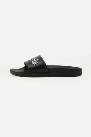 Palm Angels Tenisky Logo Pool Slider Black/ Off White EUR 37