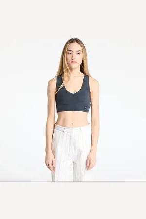 Calvin Klein Top Jeans Washed Woven Label Top L