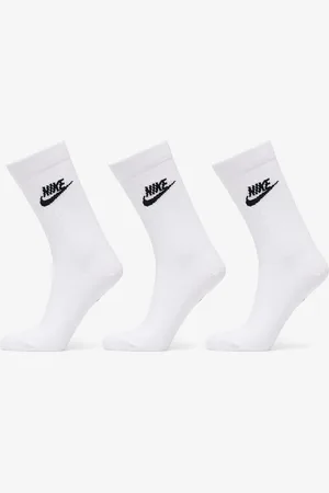 Nike Ponožky Sportswear Everyday Essential Crew Socks 3-Pack White/ Black M