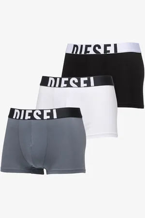 Diesel Boxerky Damien-D-Pop 3-Pack 40 Boxer-Shorts Grey/ Black S