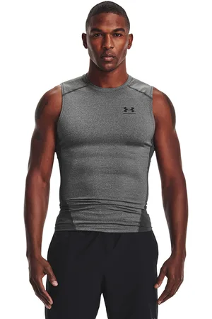 Under Armour Tílko Hg Armour Comp Sl Carbon Heather/ Black L
