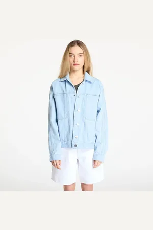 adidas Bunda adidas Premium Essentials Denim Jacket Not Defined/ Light Denim L