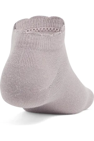 Under Armour Ponožky Essential Low Cut 3-Pack Gray Dawn/ White/ Gray Dawn M