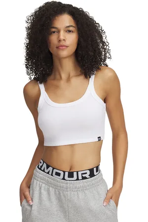 Under Armour Tílko Rival Rib Baby Tank White/ White L
