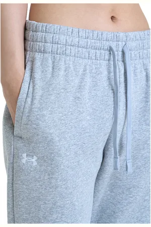 Under Armour Kalhoty Rival Fleece Jogger Mod Gray Light Heather/ White L