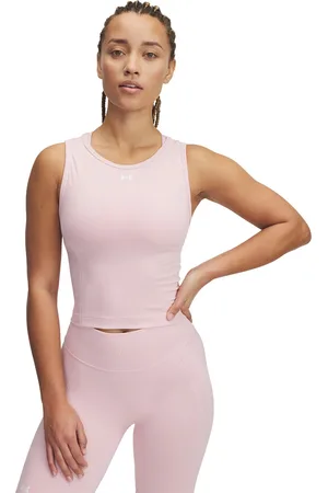 Under Armour Tílko Vanish Seamless Tank Prime Pink/ White L
