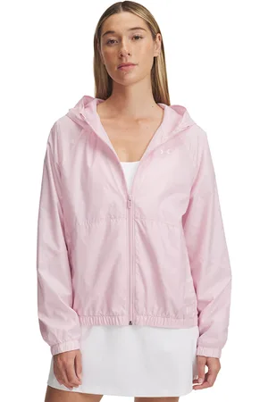 Under Armour Bunda Rival Sport Windbreak Jacket Prime Pink/ White M