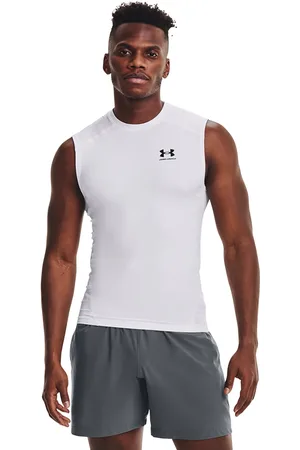 Under Armour Tílko Hg Armour Comp Sl White/ Black L