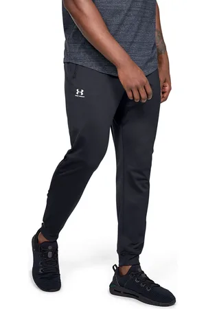 Under Armour Kalhoty Sportstyle Tricot Jogger Black/ White L