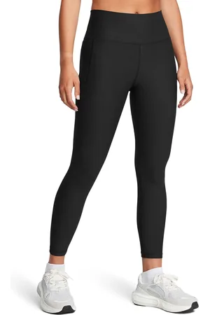 Under Armour Legíny Meridian Rib Ankle Leg Black/ Black L