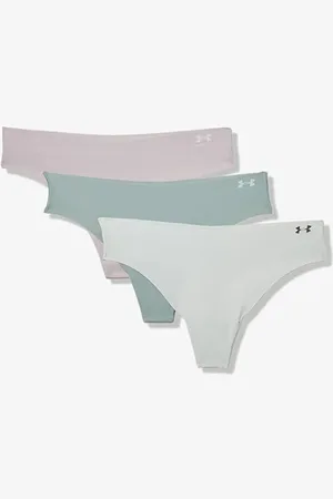 Under Armour Kalhotky UA Pure Stretch NS THONG 3-Pack L
