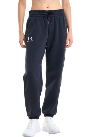 Under Armour Kalhoty Icon Fleece Jogger Black/ White L