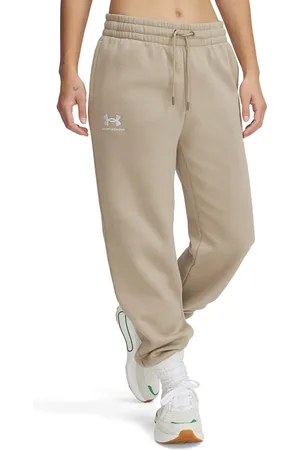 Under Armour Kalhoty Icon Fleece Jogger City Khaki/ White L