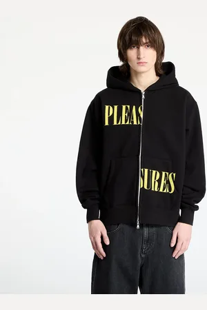 Pleasures Mikina Split Zip Hoodie L