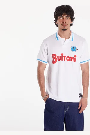 Copa Dres x Maradona Napoli 1986-87 Away Retro Football Shirt UNISEX L