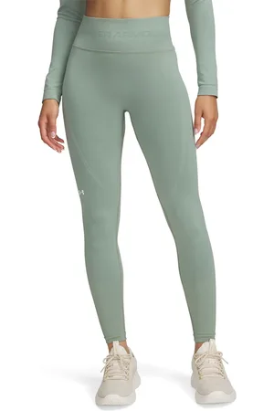 Under Armour Legíny Vanish Seamless Legging Silica Green/ White L