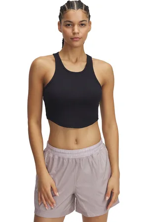 Under Armour Tílko Rival Rib Tank Black/ White L