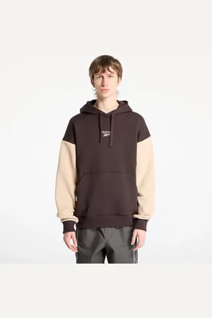 Reebok Mikina Classic French Ter Unearthed Hoodie UNISEX Brown/ Tan L
