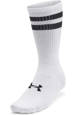 Under Armour Ponožky Essential 6-Pack Crew White/ White/ Black L