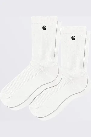 Carhartt Madison Pack Socks White / Black + White / Black