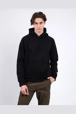Carhartt Hooded Chase Sweat Black/Gold L