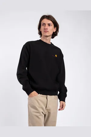Carhartt American Script Sweat Black L