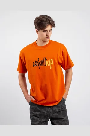 Carhartt Tričko S/S Brush WIP T-Shirt Turmeric