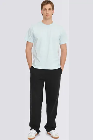 Organic Basics Tričko True Boxy Fit Tee Light Blue