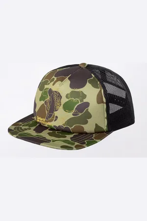 Carhartt Flying Ducks Trucker Cap Camo Duck, Green