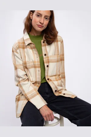 Fjällräven Singi Flannel Overshirt W 113-196 Chalk White-Dune Beige L