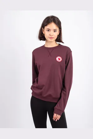 Fjällräven 1960 Logo Badge Sweater W 357 Port S