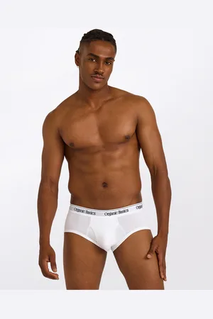Organic Basics Easy Briefs 3-Pack White L