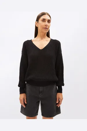 Armedangels Ranaa Crochet Lino 105 black L