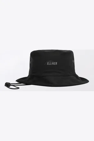 Elliker Burter Packable Tech Bucket Hat BLACK