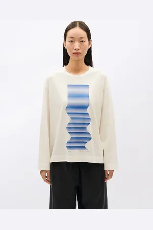 Thinking Mu Tričko 3D Emily T-Shirt WHITE