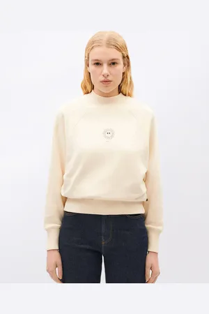 Thinking Mu Soleil White Fantine Sweatshirt WHITE L