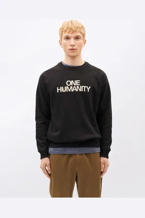Thinking Mu Black One Humanity Sweatshirt BLACK L