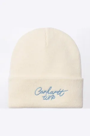 Carhartt Signature Beanie Natural / Dusty Ice