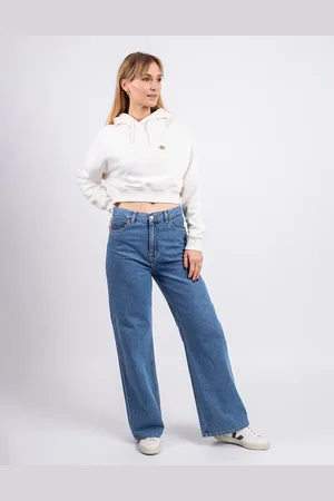 Dickies Oakport Cropped Hoodie ECRU L