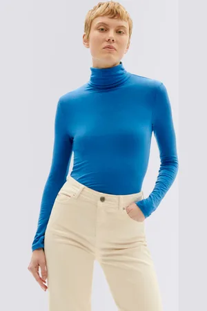 Thinking Mu Heritage Blue Noe Chachemire L/S Top BLUE L