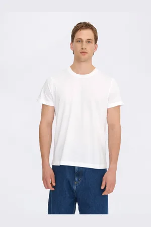 Organic Basics Tričko True Regular Fit Tee White