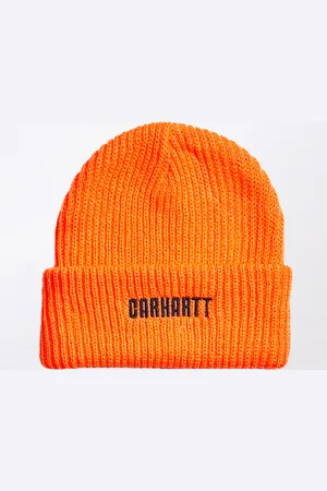 Carhartt Industry Beanie Lumo Orange/Black
