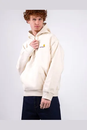 Carhartt Hooded American Script Sweat Natural L