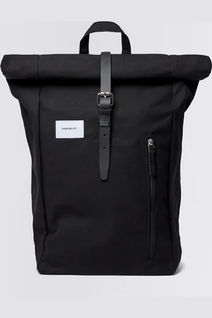 Sandqvist Batoh Dante Black with Black Leather