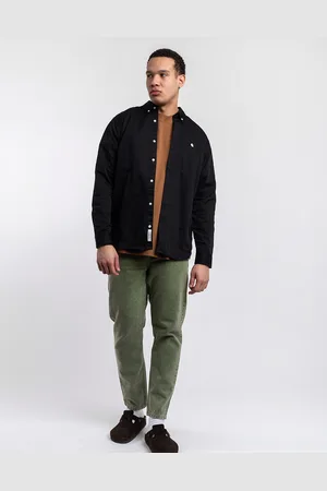 Carhartt L/S Madison Shirt Black/White L