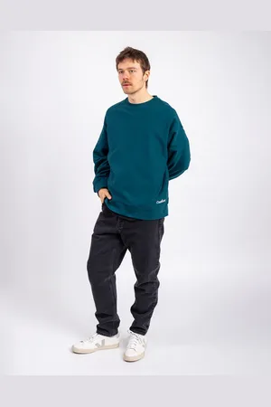Carhartt Label Script Sweat Malachite L