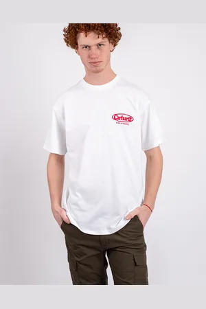 Carhartt Tričko S/S Logo T-Shirt White