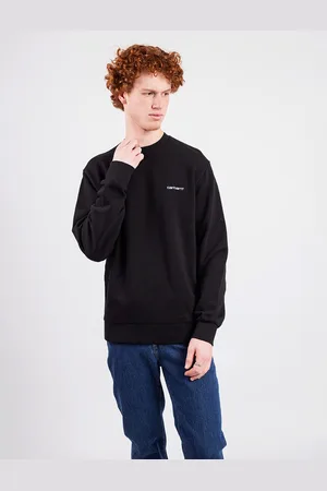 Carhartt Script Embroidery Sweat Black/White L
