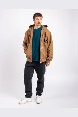 Carhartt OG Active Jacket Hamilton Brown rinsed L